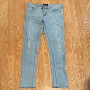 Martinez Valero Light Blue Straight Jeans